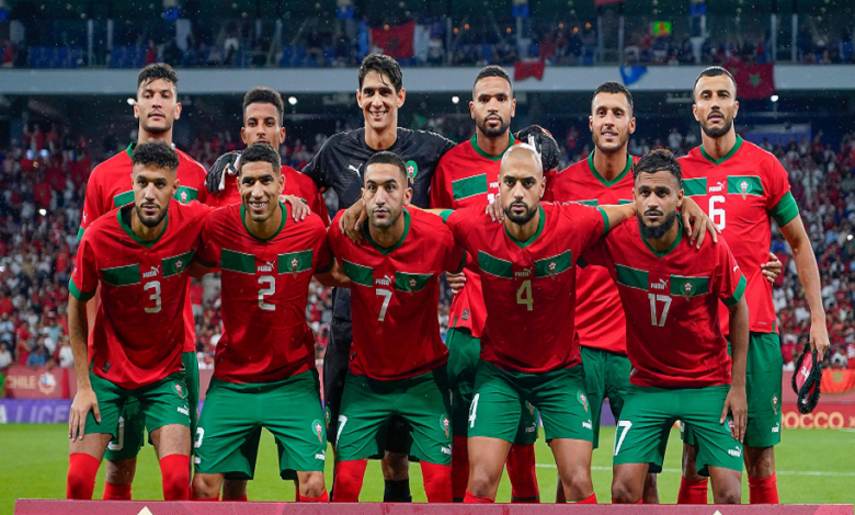 تشكيلة المنتخب المغربي ضد بلجيكا