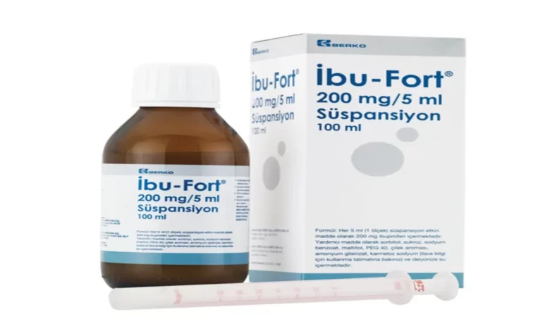 ibu-fort 200mg5ml süspansiyon لماذا يستخدم