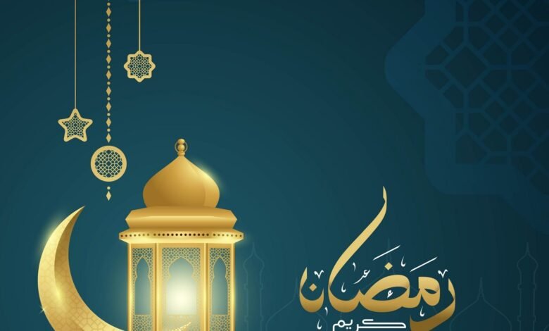 صور تصاميم بطاقات تهنئة رمضان كريم 2023