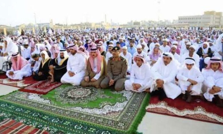 وقت صلاة العيد في الرياض 2023