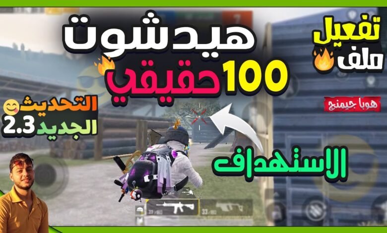 تحميل ملف ايم بوت 100 التحديث الجديد مع سرعه اطلاق النار لاسلحه الاسنايبر مع منع ارتداد جميع الاسلحه