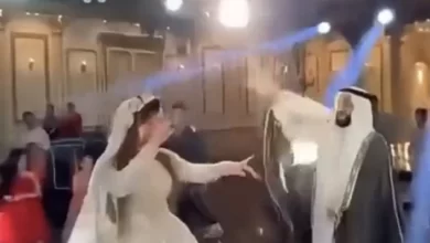 فيديو العريس الخليجي والعروسه المصريه